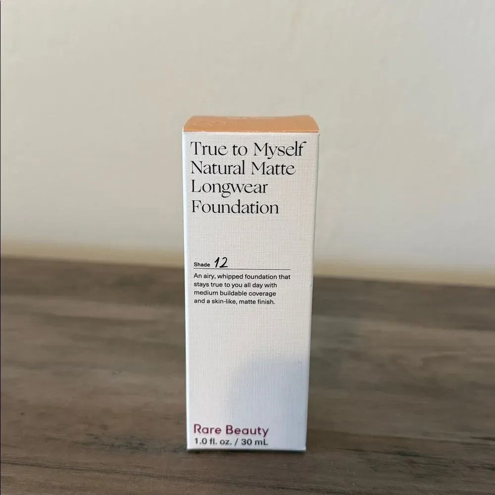 RARE BEAUTY - True to Myself Natural Matte Longwear Foundation -NWT